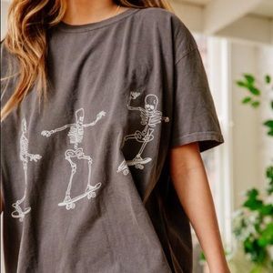 UO Skeleton Skate Tee